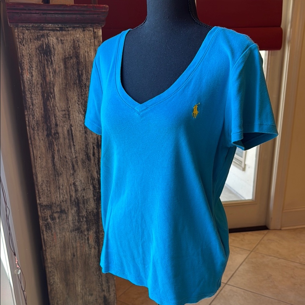 Ralph Lauren Polo Sport V neck cotton T